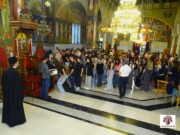 Πλήθος νέων συμπροσευχήθηκαν στην Παράκληση για τις Πανελλαδικές Εξετάσεις στη Σπάρτη