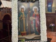 Εορτασμός των Αγίων θεοστέπτων βασιλέων και ισαποστόλων Κωνσταντίνου και Ελένης στη Λευκωσία