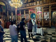 Ιερά Αγρυπνία για τους μαθητές που δίνουν πανελλήνιες εξετάσεις τελέστηκε στην Αγία Τριάδα Ναυπλίου