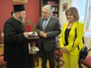 Ο υφ. Παιδείας επισκέφτηκε τον Μητροπολίτη Ιωαννίνων
