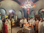 Η μνήμη της Αγίας Φωτεινής της Σαμαρείτιδος στο ομώνυμο Μητροπολιτικό Ι. Παρεκκλήσιο της Ι. Μητροπόλεως Κορίνθου στην ιστορική Ιερατική Σχολή