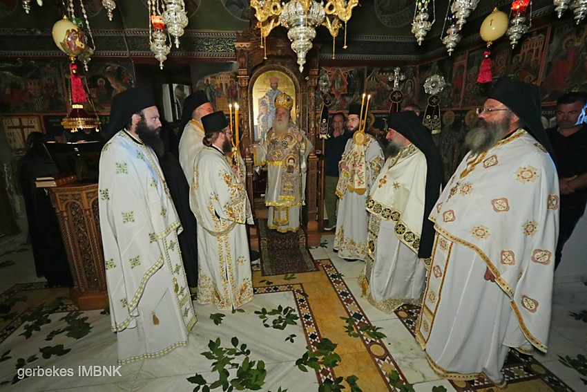 Λαμπρή πανήγυρις των Αγίων Πάντων στην ομώνυμη Ιερά Μονή στη Βεργίνα