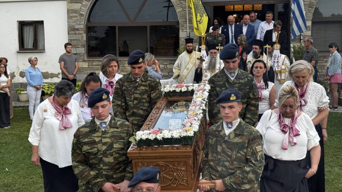 Ι.Μ. Καστορίας: Ἑορτὴ τοῦ Ἁγίου νέου Ἱερομάρτυρος Βασιλείου στὸν τόπο τοῦ μαρτυρίου του
