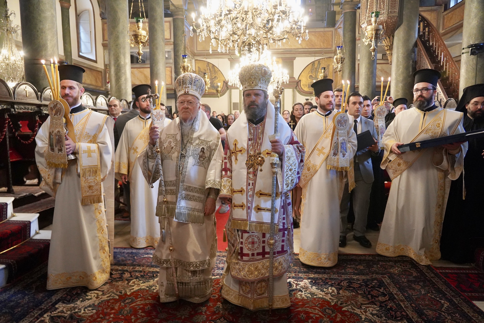 Συλλείτουργο Οικουμενικού Πατριάρχου και Αρχιεπισκόπου Αλβανίας στο Φανάρι