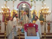 Κυριακή των Αγίων Πατέρων στην Ιερά  Μητρόπολη Καρυστίας