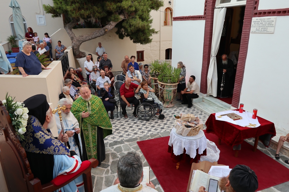 Η Εορτή της Γεννήσεως του Αγίου Ιωάννου του Προδρόμου στην ομώνυμη Ιερά Μονή Ταλάντων Σύρου