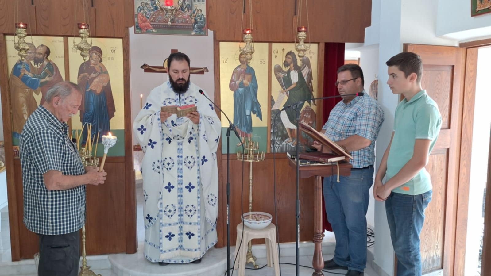 Η Εορτή των Πρωτοκορυφαίων Αποστόλων Πέτρου και Παύλου  στην Ερέτρια