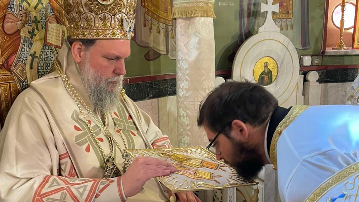 Εορτή Μητροπολιτικού Ναού και Χειροτονία Διακόνου στη Ν. Ιωνία Αττικής