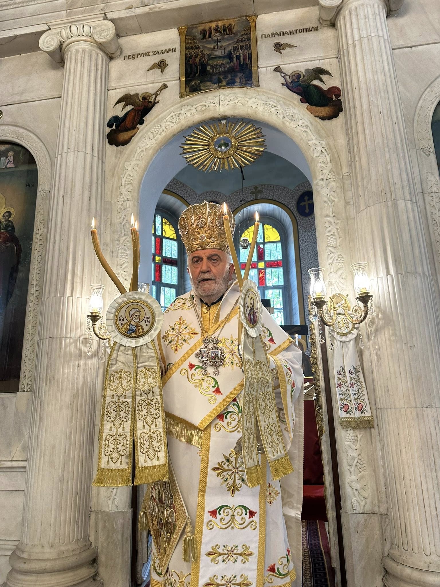 Τα ονομαστήρια του Μητροπολίτου Γέροντος Δέρκων Αποστόλου