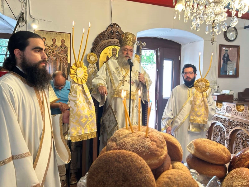 Η εορτή των Πρωτοκορυφαίων Αποστόλων Πέτρου και Παύλου στις Μέλανες της Νάξου
