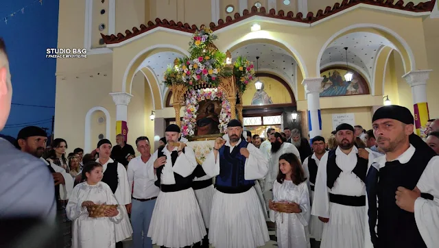 Το Κουτσοπόδι στην Αργολίδα γιορτάζει την Πολιούχο του Αγία Κυριακή