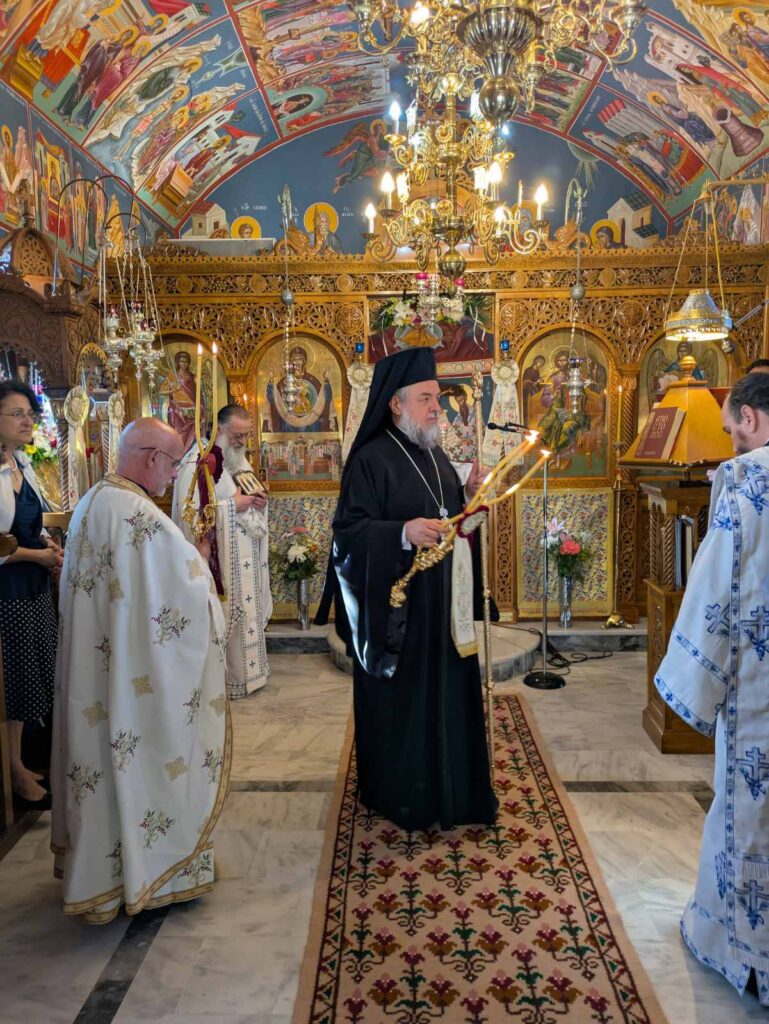 Ο Μητροπολίτης Γόρτυνος και Μεγαλοπόλεως στις Πανηγύρεις της Νυμφασίας και της Καρκαλούς Γορτυνίας