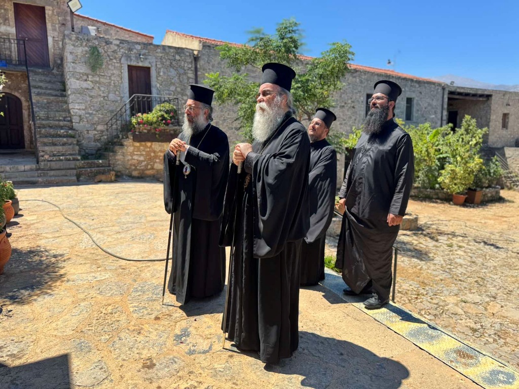 Ο Μητροπολίτης Κισάμου στον Μυλοπόταμο