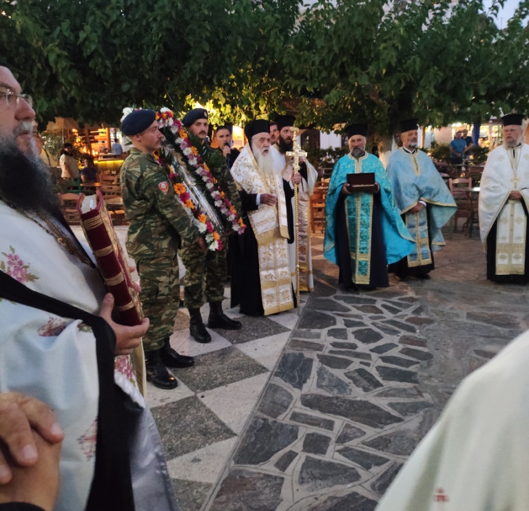 Ἐβδομαδιαία ποιμαντικὴ ἐπίσκεψη τοῦ Μητροπολίτου Σάμου  σὲ Φούρνους καὶ Ἰκαρία