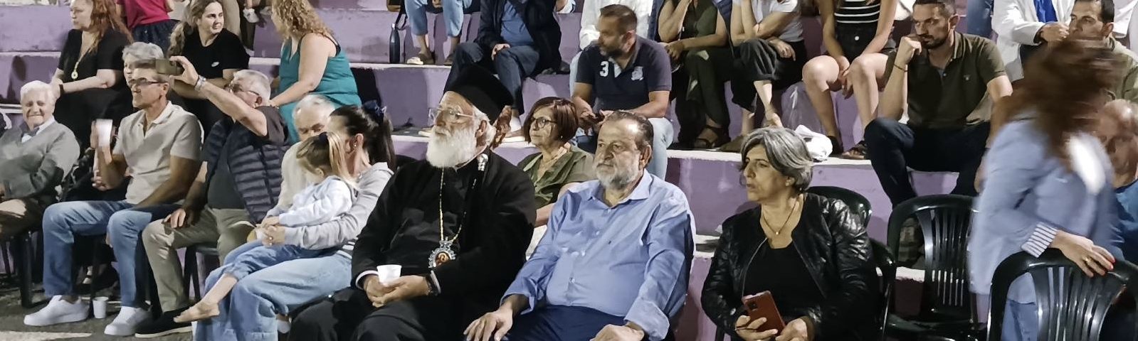 Ο Μητροπολίτης Ανδρεάς στην εκδήλωση του Πολιτιστικού Συλλόγου Αρκαλοχωρίου