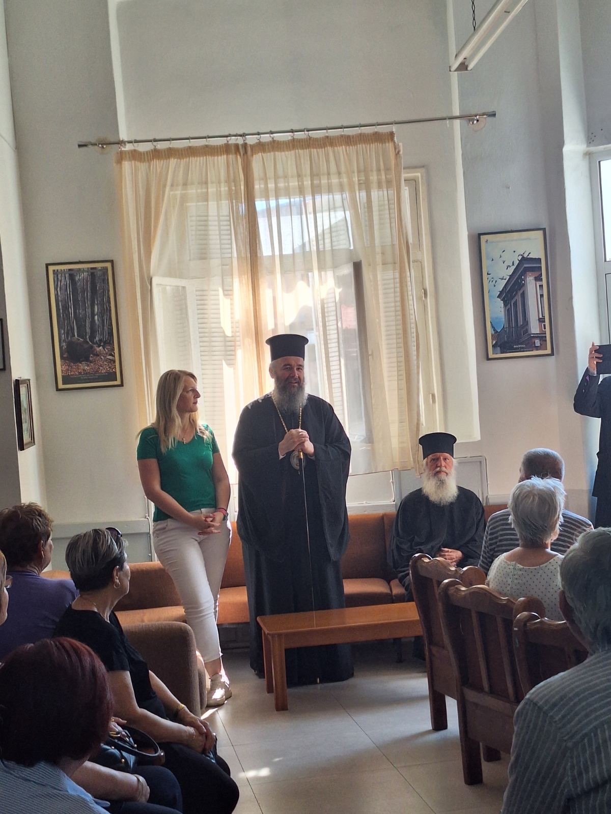 Επίσκεψη του Σεβασμιωτάτου Μητροπολίτου Φλωρίνης στο ΚΑΠΗ Φλώρινας