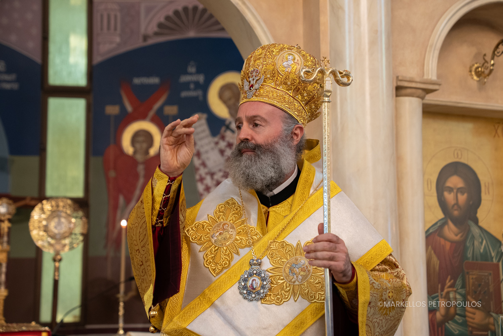 Ο Αρχιεπίσκοπος Αυστραλίας Μακάριος στην Ενορία Αγίου Γερασίμου στο Σύδνεϋ