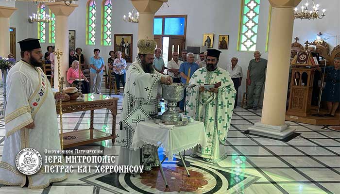 Ποιμαντική Δραστηριότητα Ιουλίου Μητροπολίτου Πέτρας