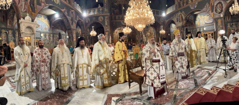 Τρίκαλα: Πρώτη Ιερά Αγρυπνία προς τιμήν του νέου Αγίου Ιερέως Δημητρίου Γκαγκαστάθη