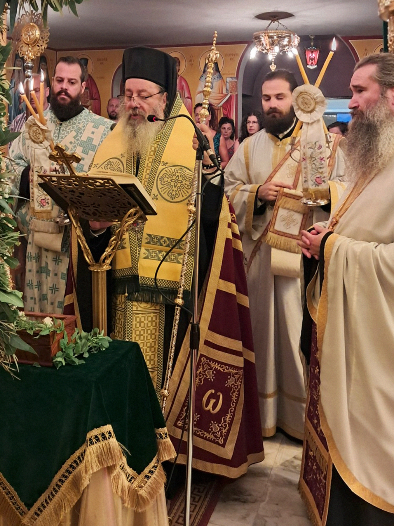 Εορτασμός της παγκόσμιας Ύψωσης του Τιμίου και Ζωοποιού Σταυρού στην Ι.Μ. Τιμίου Σταυρού Ανθούπολης Πατρών