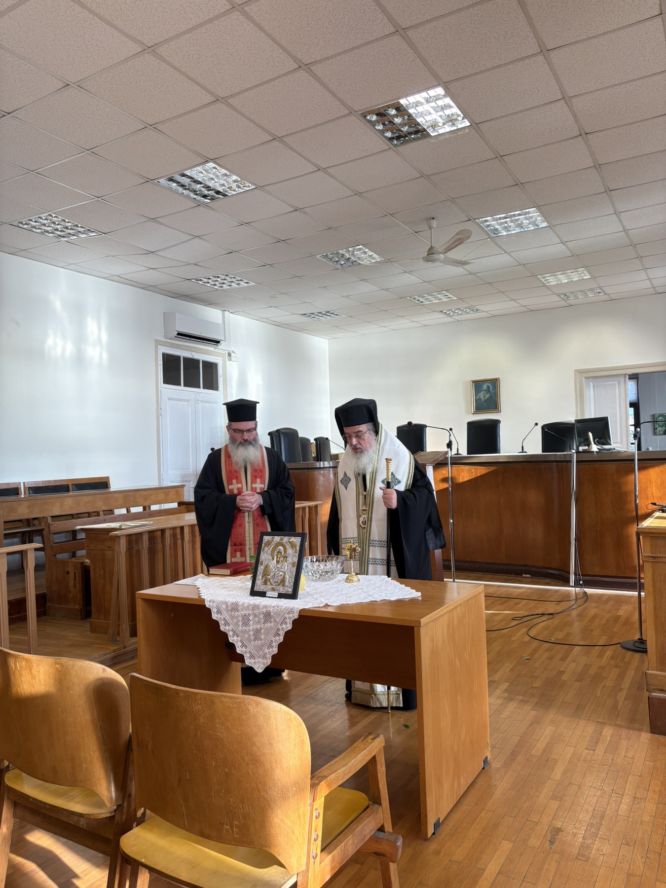 Αγιασμός επί τη  ενάρξει του νέου δικαστικού έτους στην Πρέβεζα
