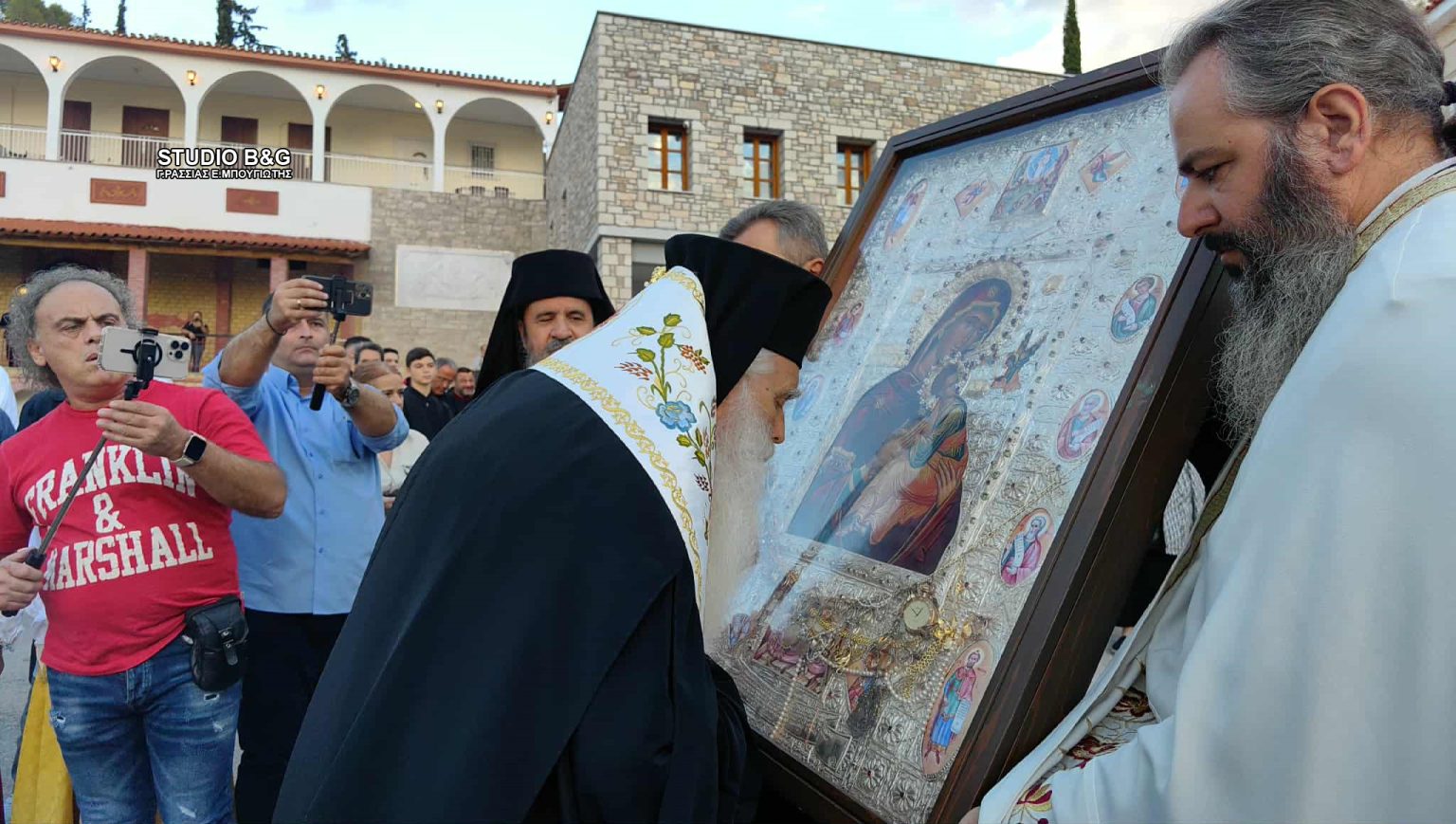 Ναύπλιο: Υποδοχή της θαυματουργικής εικόνας της Παναγίας «Φοβερά Προστασία» από το Άγιο Όρος