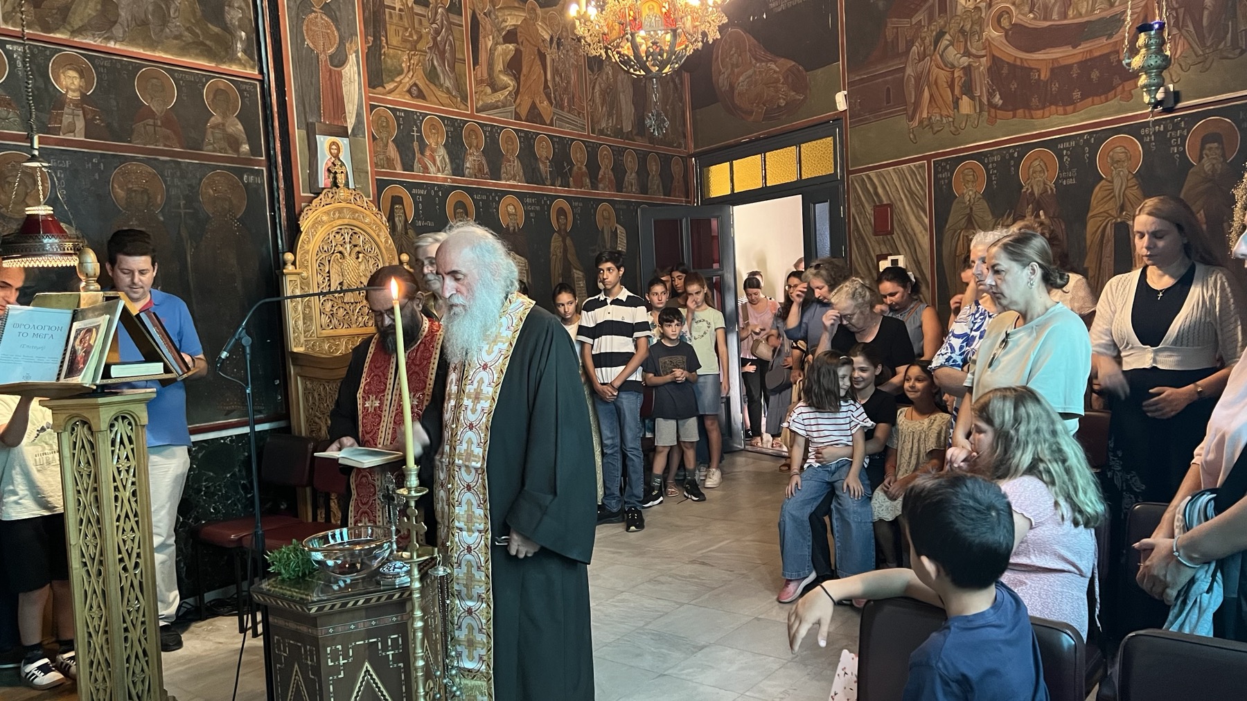 Αγιασμός για το νέο εκκλησιαστικό έτος στο Πνευματικό Κέντρο «Ο ΑΓΙΟΣ ΦΩΤΙΟΣ» της Ιεράς Μητροπόλεως Κίτρους