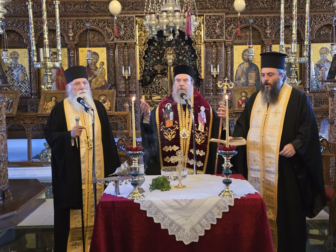 Ο γέροντας Νεκτάριος Μουλατσιώτης στην Α΄ Ιερατική Σύναξη της Μητρόπολης Ιερισσού