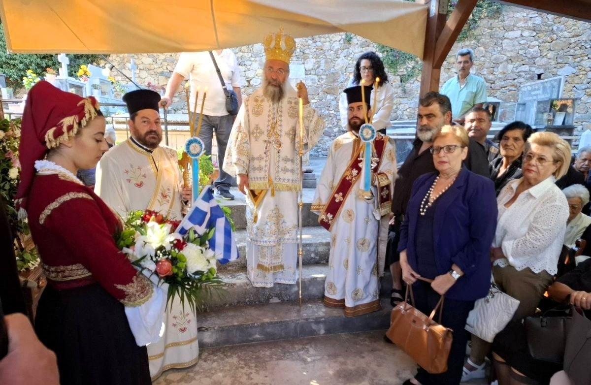 Ρέθυμνο: Η εορτή της Παναγίας Μυρτιδιωτίσσης και της Αγίας Ισαποστόλου Θέκλης