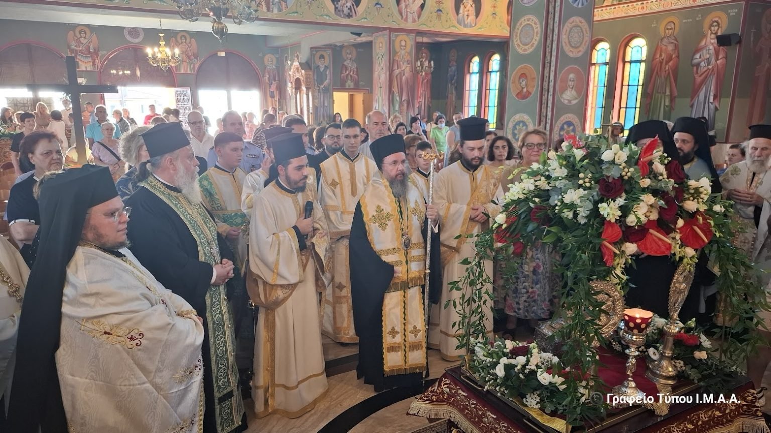 Αγρίνιο: Υποδοχή της Τιμίας Κάρας του Αγίου Ιερομάρτυρος Ελευθερίου