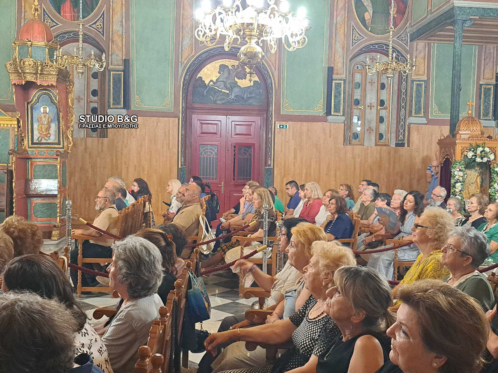Ιερό Ευχέλαιο και ομιλία από τον π. Σπυρίδωνα Βασιλάκο στον ιερό ναό του Αγίου Νικολάου Ναυπλίου