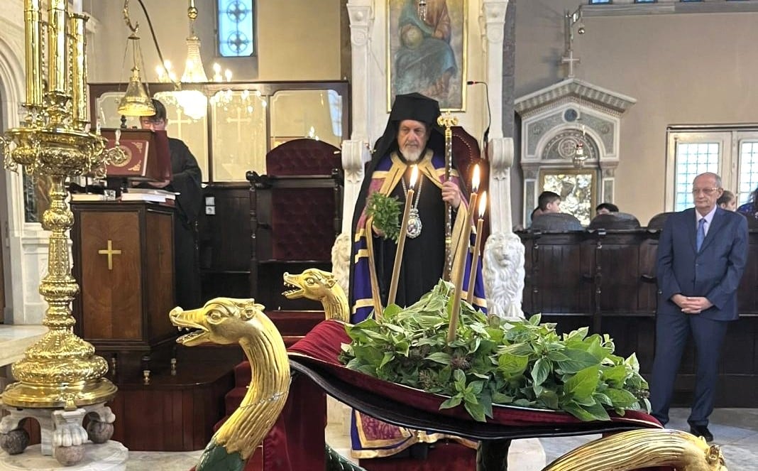 Η εορτή της Υψώσεως του Τιμίου Σταυρού στην Μητρόπολη Χαλκηδόνος