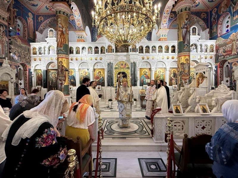 Εύβοια: Μνήμη Εθνομαρτύρων της Μικρασιατικής τραγωδίας στο Ι. Προσκύνημα του Οσίου Ιωάννου Ρώσσου