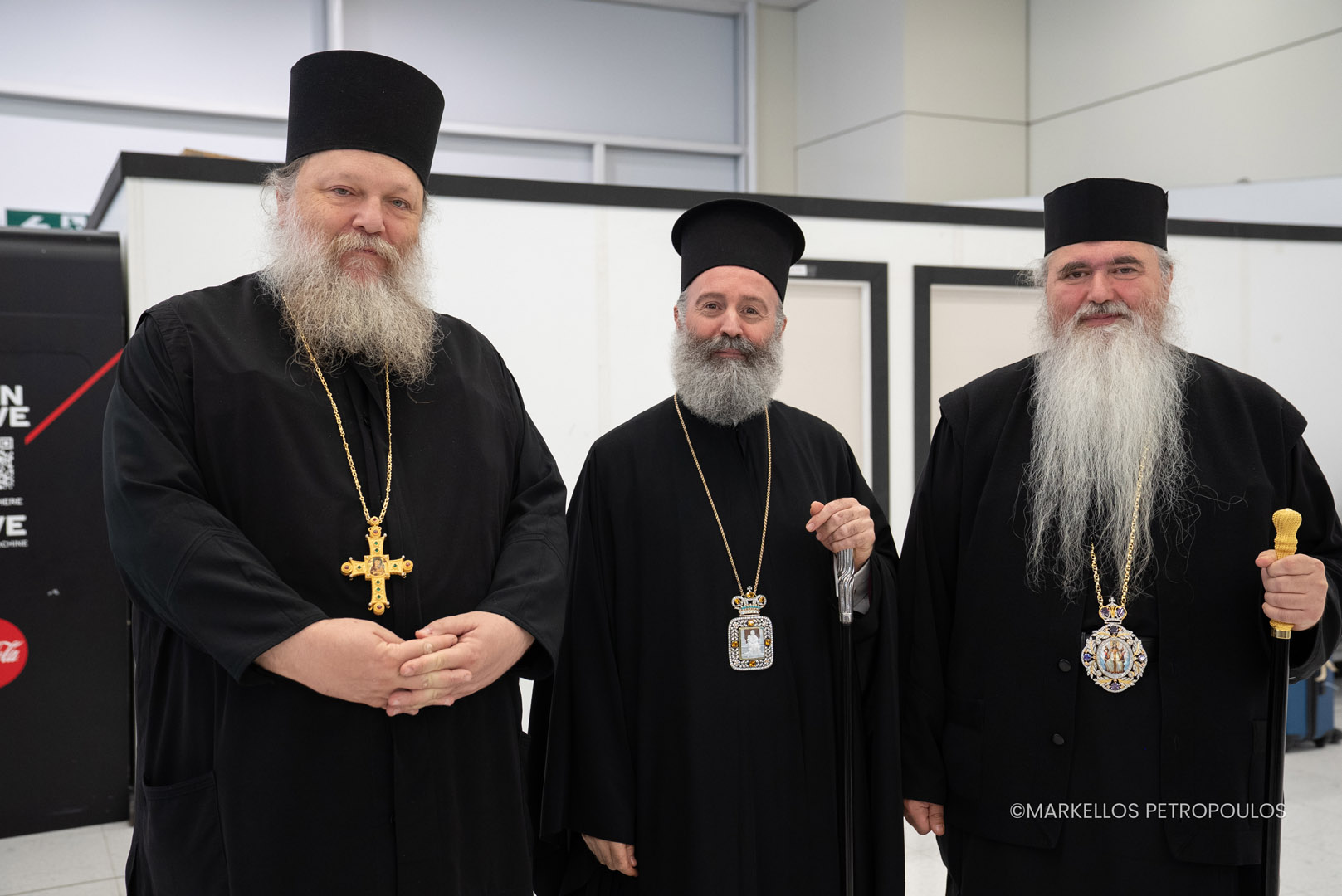 Άφιξη Μητροπολίτου Νέας Κρήνης και Καλαμαριάς Ιουστίνου και Αγιορείτου Ιερομονάχου Χρυσοστόμου στο Σύδνεϋ