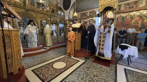 Κυριακή προ της Υψώσεως και χειροτονία Διακόνου στην Ανατολή Ιωαννίνων