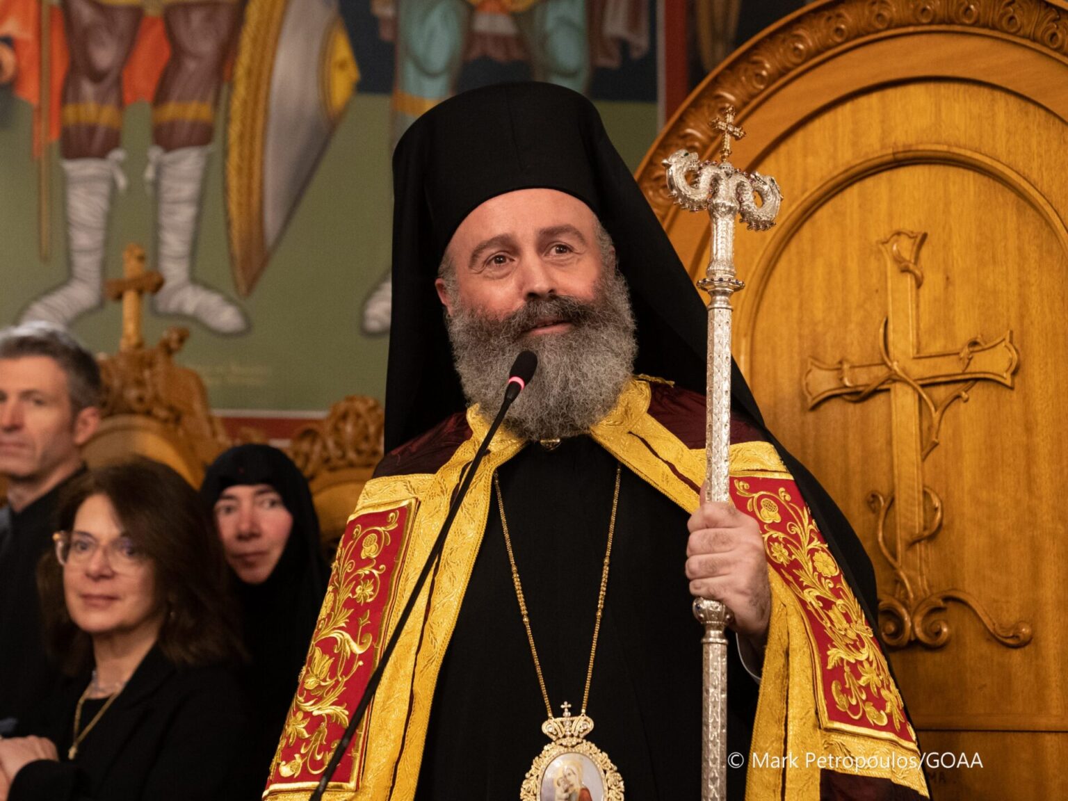 Άφιξη του Αρχιεπισκόπου Αυστραλίας Μακαρίου στην Αδελαΐδα