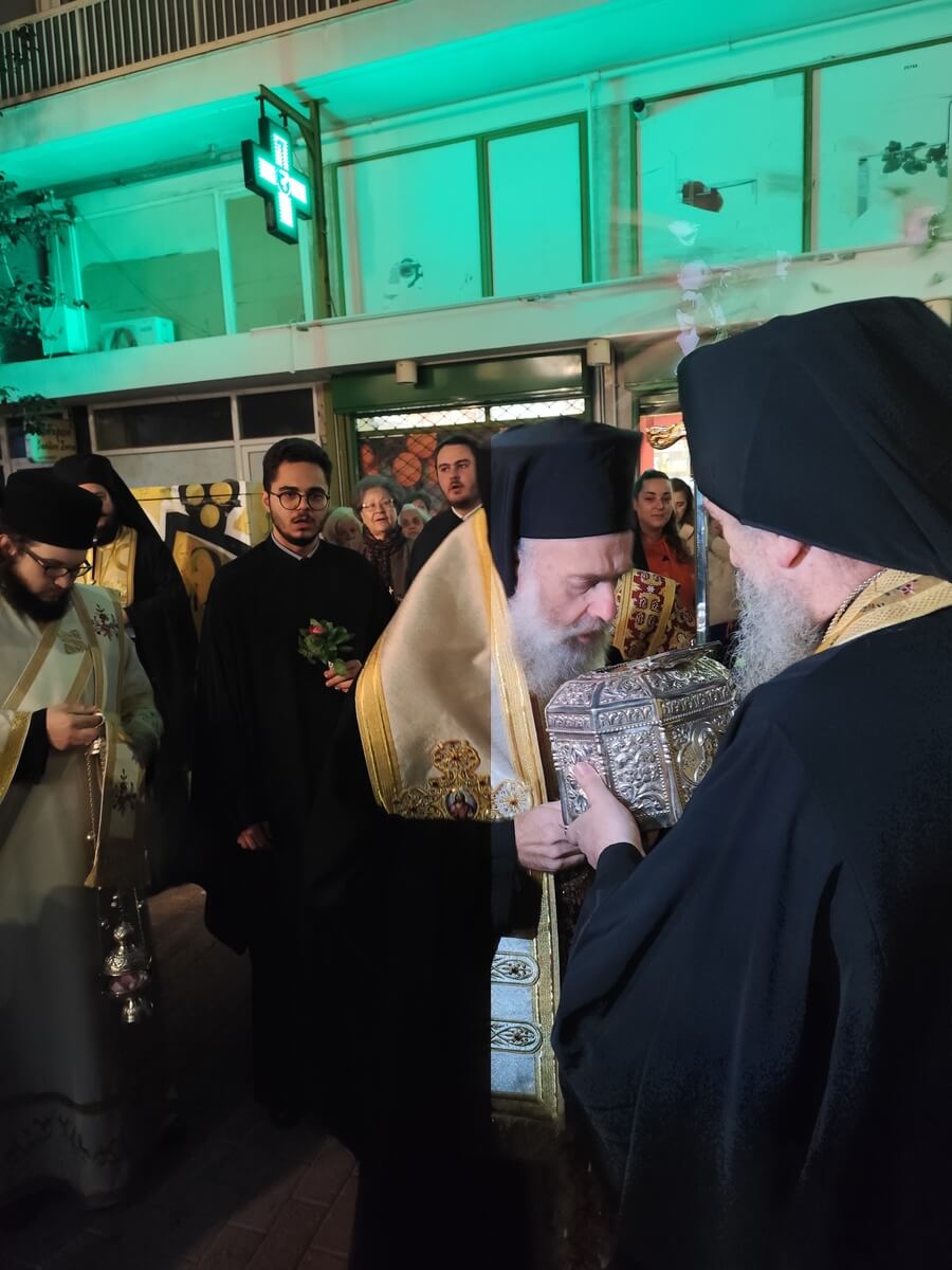 Η Τίμια Κάρα του Αγίου Παντελεήμονος στην Ιερά Μητρόπολη Θεσσαλιώτιδος