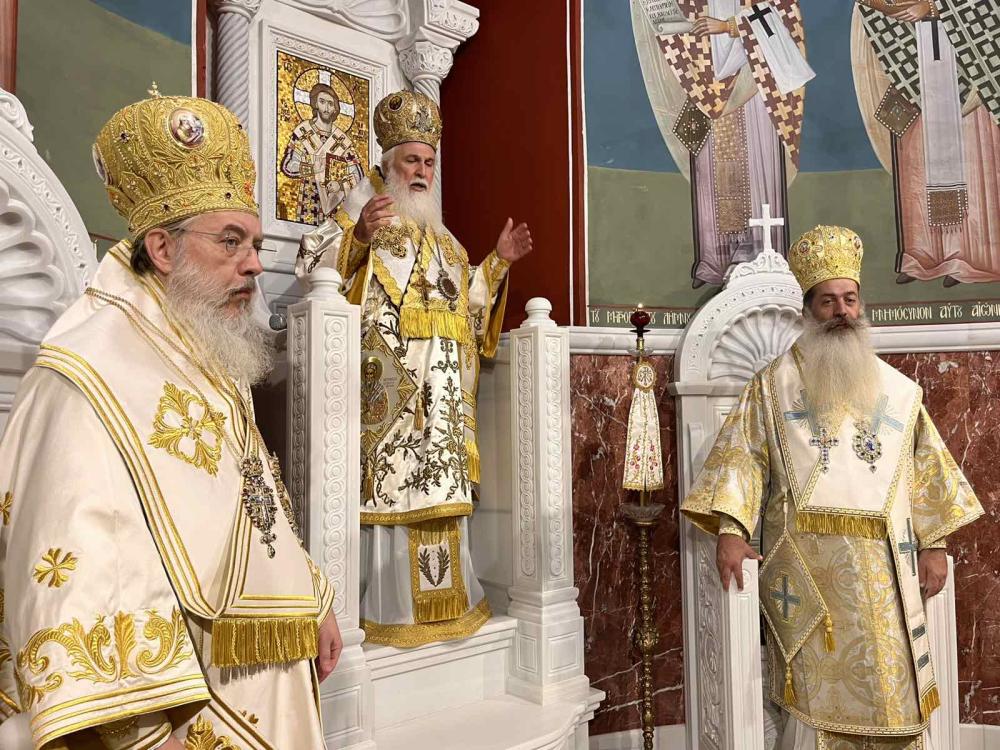 Λαμπρά τα Ονομαστήρια του Μητροπολίτη Λήμνου Ιεροθέου