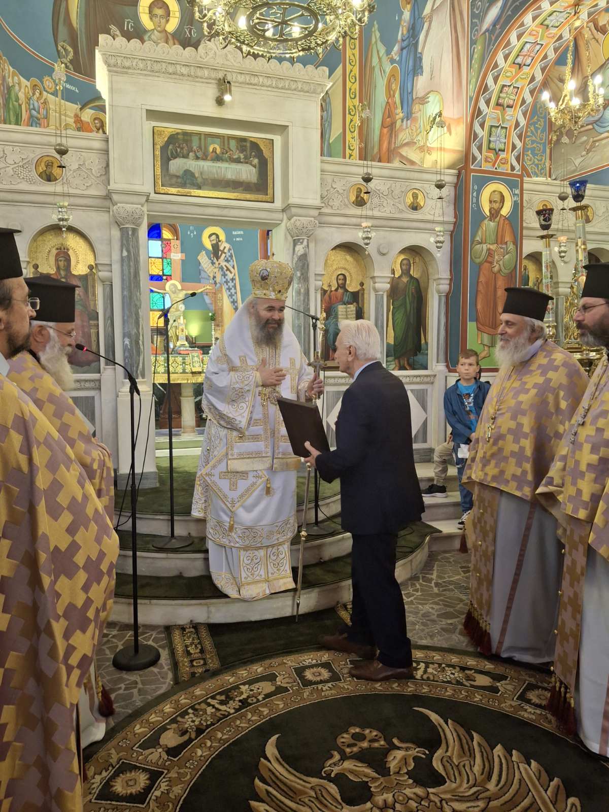 Ο Μητροπολίτης Φλωρίνης Ειρηναίος στη Νέα Ιωνία Αττικής