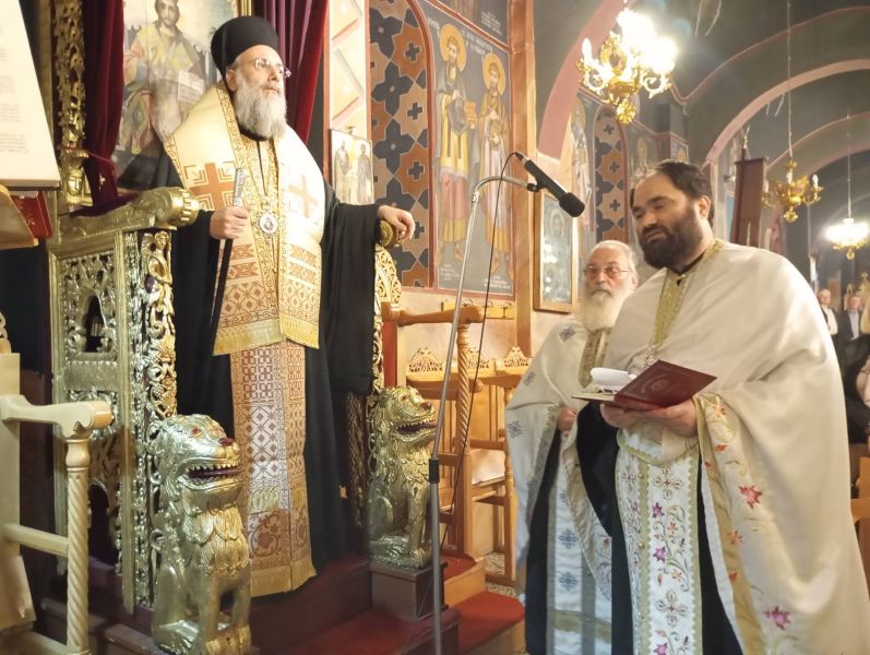 Εορτή της Παναγίας «ΚΑΛΥΒΙΑΝΗΣ» στον Ιερό Ναό Αγίου Νικολάου Μεγάλων ΚαλυβίωνΤρικάλων