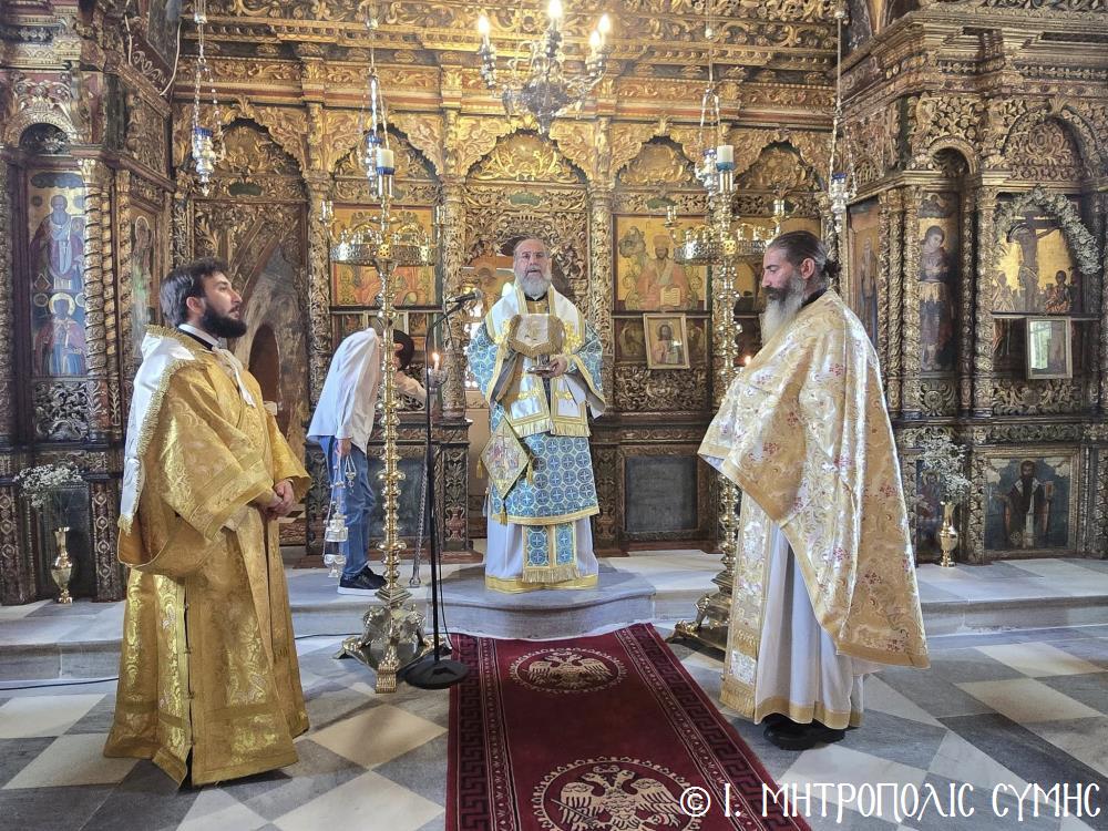 Μητροπολίτης Σύμης : “Ό Χριστός πολλές φορές μᾶς συναντᾶ στίς νεκρές μας ἐλπίδες, στίς ἀπελπισμένες μας στιγμές”