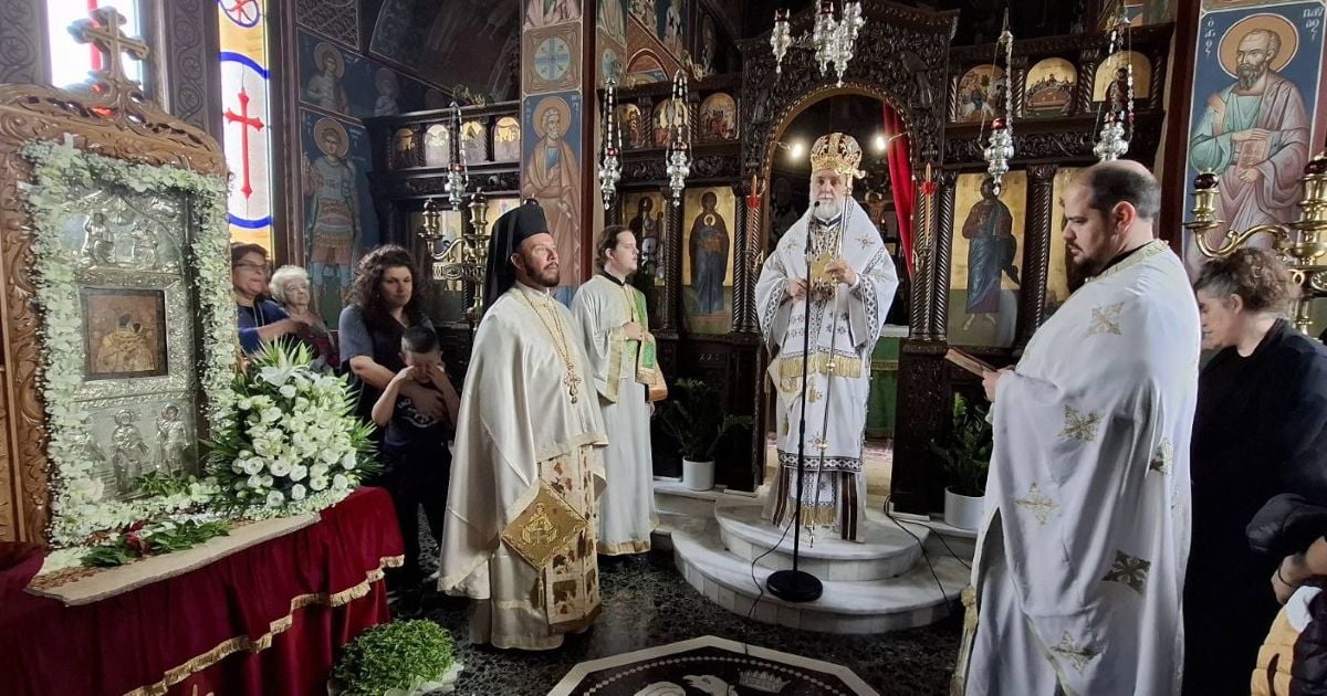 Πανηγύρισε το Ιερό Ησυχαστήριο της Παναγίας Γοργοεπηκόου Ψαχνών Ευβοίας