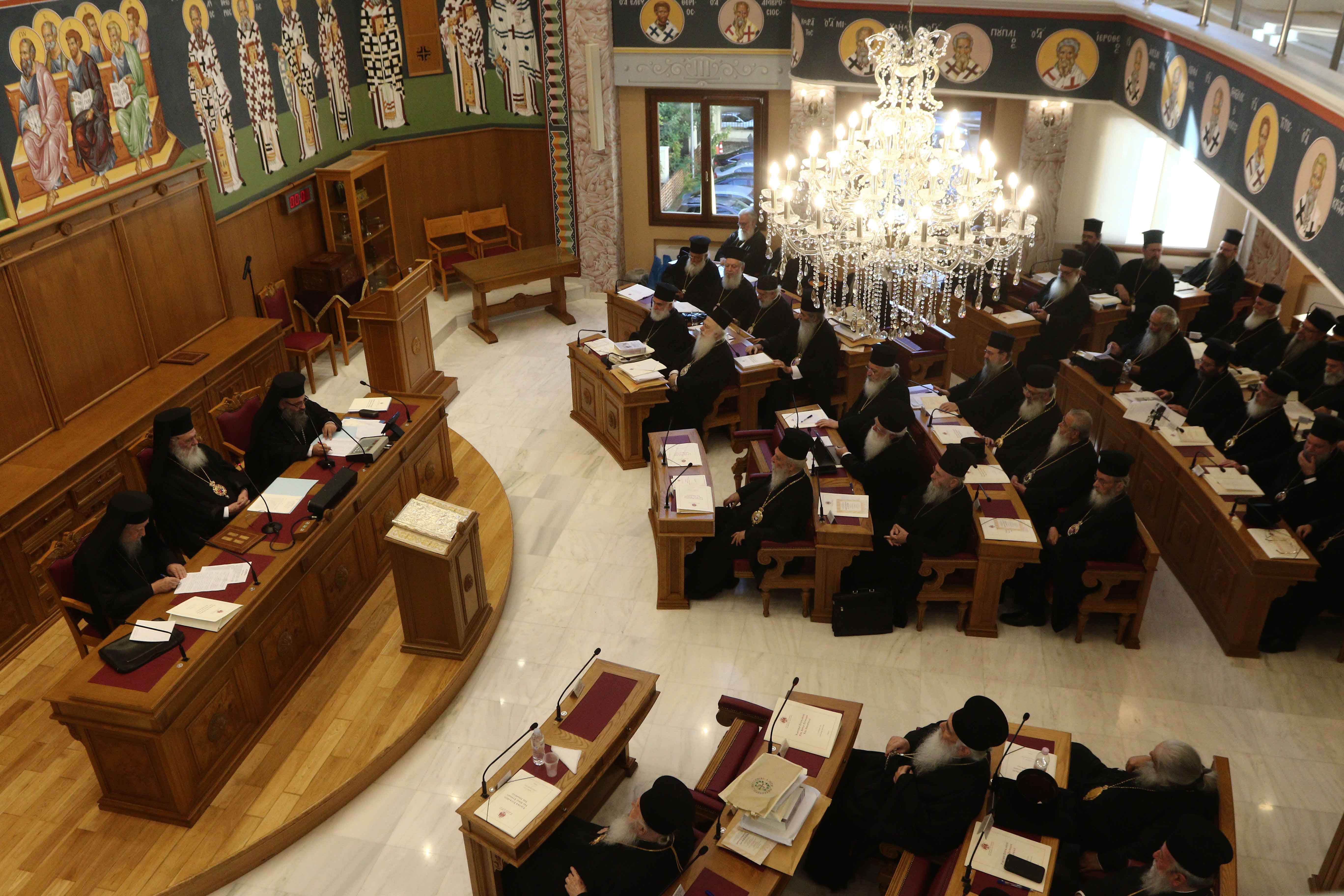 Ολοκληρώθηκε η πρώτη μέρα της Ιεραρχίας- Βαρυσήμαντα μηνύματα από τον Αρχιεπίσκοπο