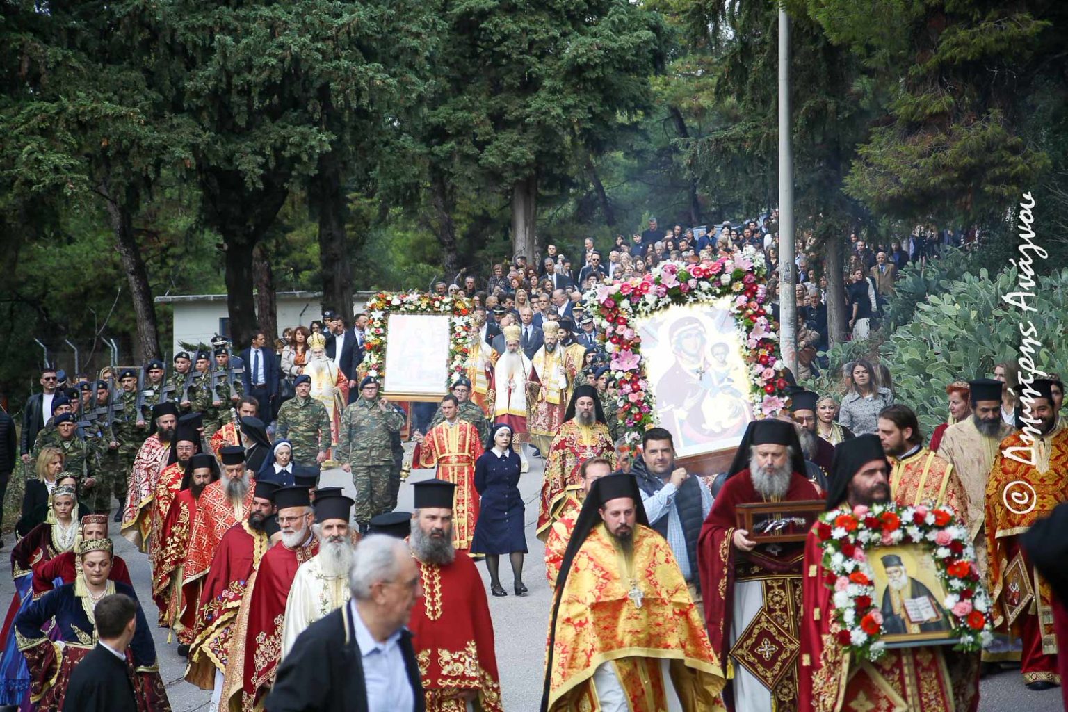 Λαμία: Λαμπρός εορτασμός του Πολιούχου και Ελευθερωτού της πόλεως, Αγίου Λουκά