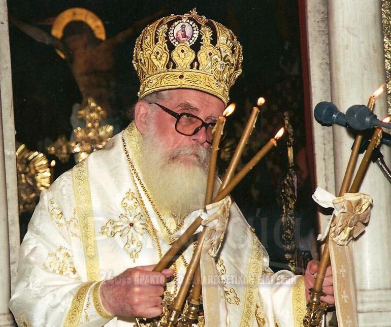 Μνημόσυνο μακαριστού Μητροπολίτη Ύδρας Ιεροθέου το Σάββατο