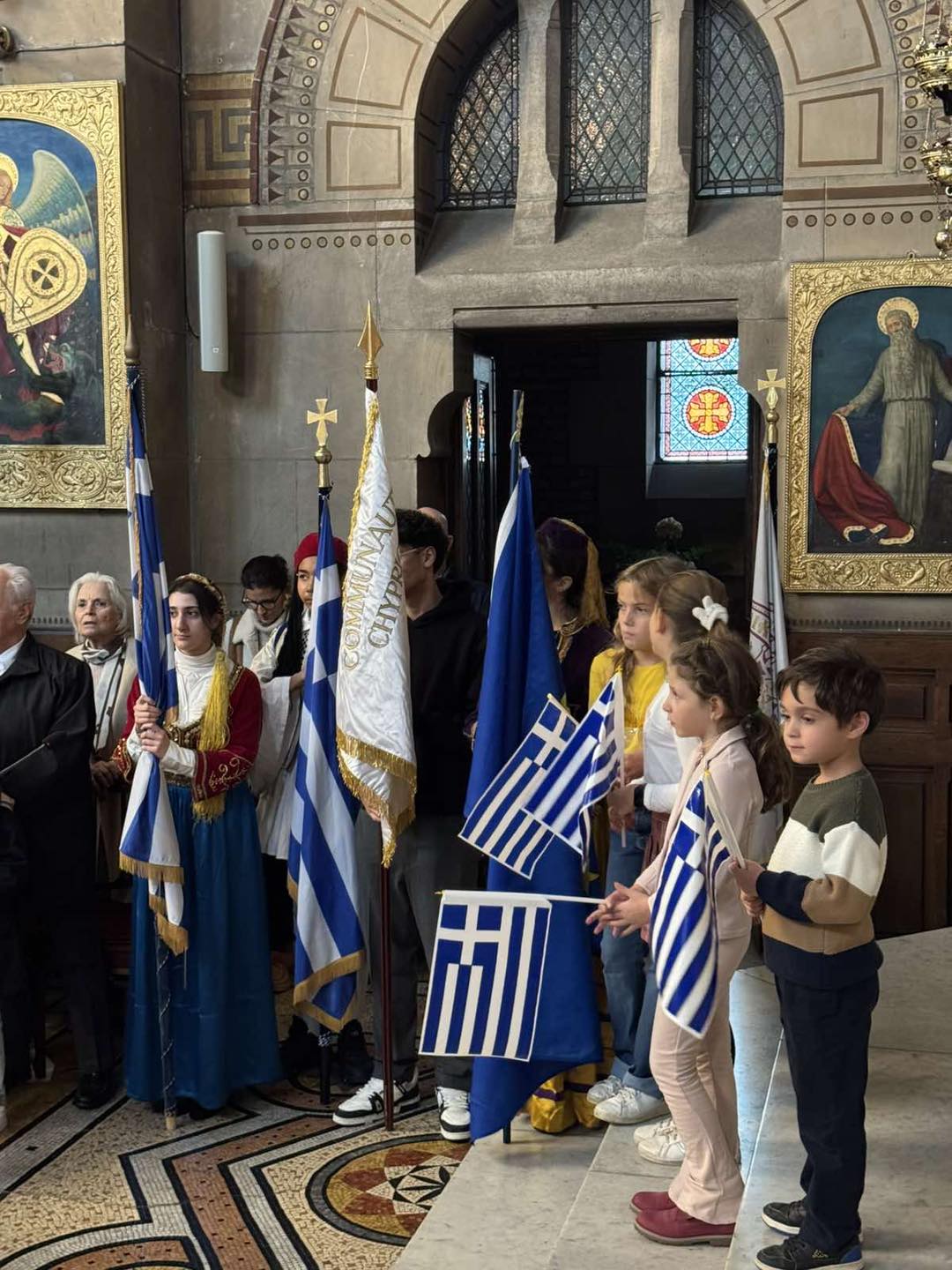 Δοξολογία για την Εθνική μας Επέτειο στο Παρίσι, παρουσία του Μητροπολίτη Κιλκισίου