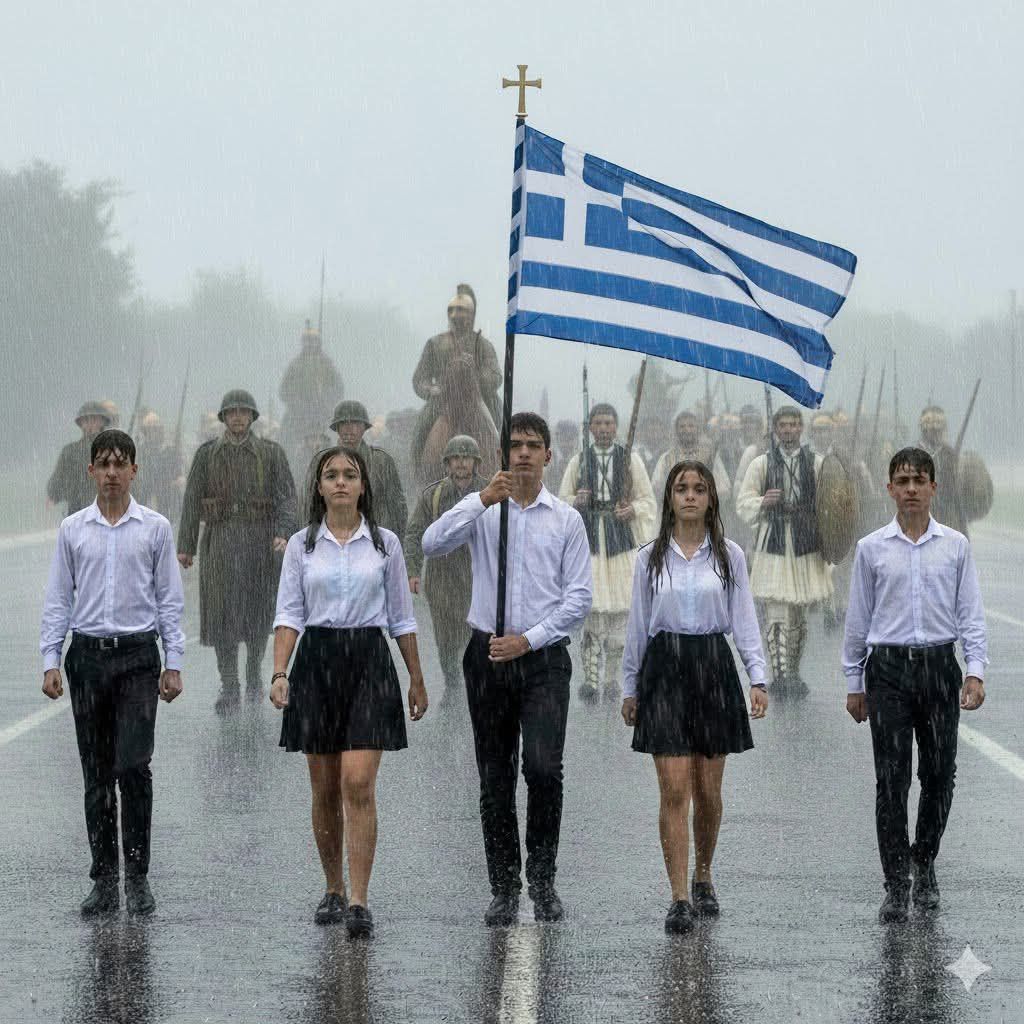 Συγκινητική φωτογραφία για την υπέροχη γενιά που παρήλασε στη Θεσσαλονίκη γεμίζει Δέος το Διαδίκτυο