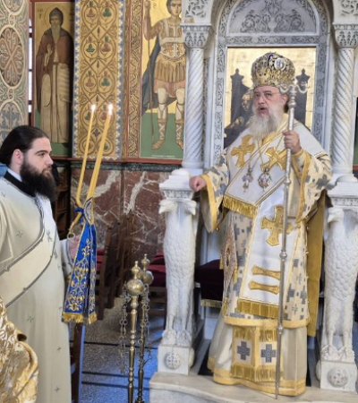 Αρχιερατική Θεία Λειτουργία και Επιμνημόσυνη Δέηση για τον Μακεδονομάχο Παύλο Μελά στο Κεφαλάρι