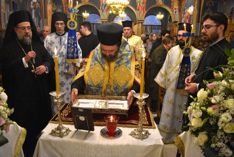 Η Κομοτηνή υποδέχτηκε Ιερό Λείψανο της Αγίας Αναστασίας της Ρωμαίας