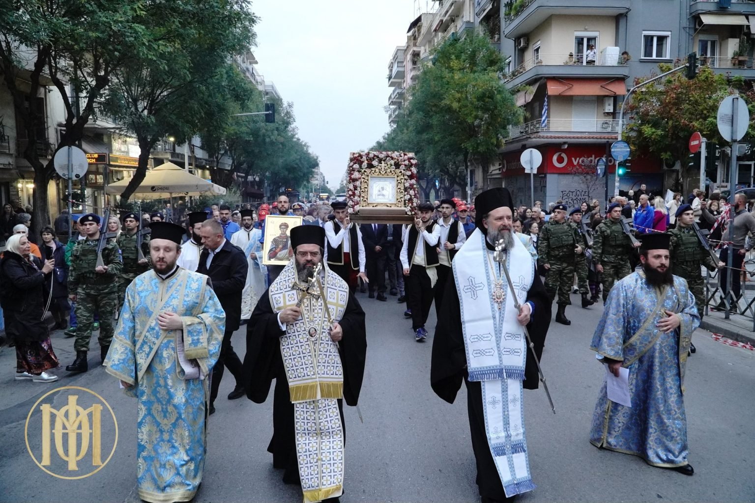 Θεσσαλονίκη: Υποδοχή της ιεράς εικόνος της Παναγίας Φανερωμένης «Βαθυρρύακος»